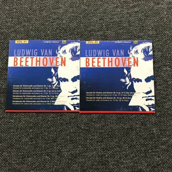 Ludwig Van Beethoven Complete Works 46 CD Collection Box Set